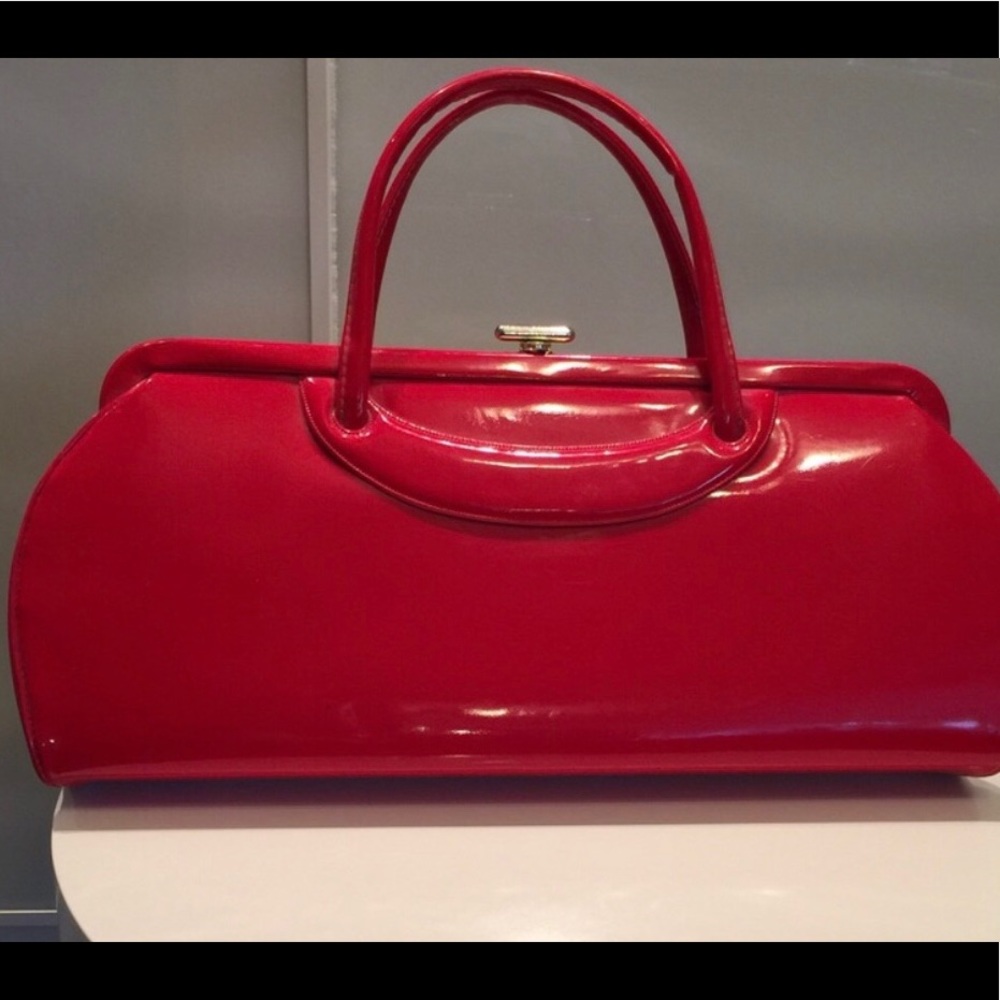 Vintage Red Handbag